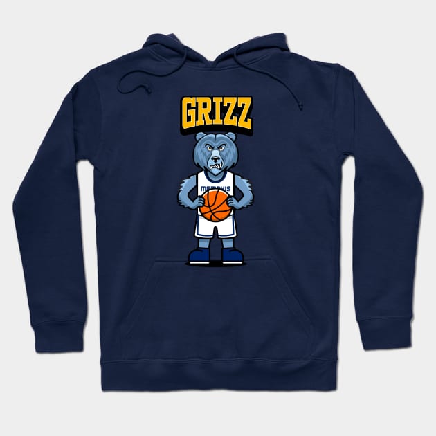 Grizz! Hoodie by dbl_drbbl